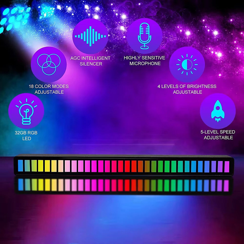RGB Music Pickup LED Strip